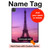 S3447 エッフェルパリの夕日 Eiffel Paris Sunset iPad Pro 11 (2021,2020,2018, 3rd, 2nd, 1st) タブレットケース