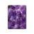 S3713 パープルクォーツアメジストグラフィックプリント Purple Quartz Amethyst Graphic Printed iPad Pro 11 (2021,2020,2018, 3rd, 2nd, 1st) タブレットケース