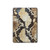 S2703 スネークスキンテクスチャグラフィックプリント Snake Skin Texture Graphic Printed iPad 9.7 (2017,2018), iPad 6, iPad 5 タブレットケース
