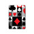 S3463 ポーカーカード Poker Card Suit iPad 9.7 (2017,2018), iPad 6, iPad 5 タブレットケース