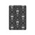 S2371 スカルヴィンテージモノクロのパターン Skull Vintage Monochrome Pattern iPad Pro 10.5, iPad Air (2019, 3rd) タブレットケース