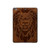 S2529 レオゾディアックタトゥーブラウングラフィック Leo Zodiac Tattoo Brown Graphic Print iPad Pro 10.5, iPad Air (2019, 3rd) タブレットケース