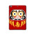 S3045 ダルマ人形 Japan Good Luck Daruma Doll iPad Pro 10.5, iPad Air (2019, 3rd) タブレットケース