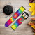 CA0484 絞り染めスワールカラー Tie Dye Swirl Color レザーシリコン ガーミン スマート ウォッチバンド