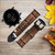 CA0033 おいしいチョコレート Chocolate Tasty レザーシリコン フォッシル スマート ウォッチバンド
