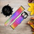 CA0342 絞り染め カラフル Tie Dye Color レザーシリコン フォッシル スマート ウォッチバンド