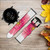 CA0554 ヴィンテージピンクガーベラデイジー Vintage Pink Gerbera Daisy レザーシリコン フォッシル スマート ウォッチバンド