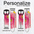 CA0554 ヴィンテージピンクガーベラデイジー Vintage Pink Gerbera Daisy レザーシリコン フォッシル スマート ウォッチバンド