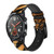 CA0528 虎のストライプグラフィックプリント Tiger Stripes Graphic Printed レザーシリコン 腕時計バンド