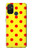 S3526 赤い水玉 Red Spot Polka Dot OnePlus Nord N100 バックケース、フリップケース・カバー