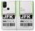 S3664 航空会社の旅行手荷物ラベル Airline Travel Luggage Label OnePlus Nord N100 バックケース、フリップケース・カバー