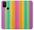 S3678 カラフルなレインボーバーティカル Colorful Rainbow Vertical OnePlus Nord N100 バックケース、フリップケース・カバー