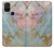 S3717 ローズゴールドブルーパステル大理石グラフィックプリント Rose Gold Blue Pastel Marble Graphic Printed OnePlus Nord N100 バックケース、フリップケース・カバー