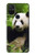 S1073 パンダは食べるのが楽しみ Panda Enjoy Eating OnePlus Nord N10 5G バックケース、フリップケース・カバー