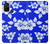 S2244 ハワイのハイビスカス青柄 Hawaiian Hibiscus Blue Pattern OnePlus Nord N10 5G バックケース、フリップケース・カバー