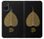 S2331 金の葉仏教 オームシンボル Gold Leaf Buddhist Om Symbol OnePlus Nord N10 5G バックケース、フリップケース・カバー