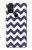 S2345 紺のシェブロンジグザグパターン Navy Blue Shavron Zig Zag Pattern OnePlus Nord N10 5G バックケース、フリップケース・カバー