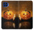 S1083 南瓜 蜘蛛 蝋燭 ハロウィーン Pumpkin Spider Candles Halloween Motorola One 5G バックケース、フリップケース・カバー