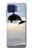 S1349 シャチ Killer whale Orca Motorola One 5G バックケース、フリップケース・カバー