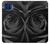 S1598 黒バラ Black Rose Motorola One 5G バックケース、フリップケース・カバー