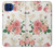 S1859 ローズ柄 Rose Pattern Motorola One 5G バックケース、フリップケース・カバー