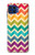S2362 カラフルなシェブロンジグザグパターン Rainbow Colorful Shavron Zig Zag Pattern Motorola One 5G バックケース、フリップケース・カバー