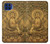 S2452 仏グラフィックプリント Buddha Bas Relief Art Graphic Printed Motorola One 5G バックケース、フリップケース・カバー