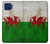 S2976 ウェールズサッカー Wales Football Soccer Red Dragon Flag Motorola One 5G バックケース、フリップケース・カバー
