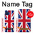 S3103 イギリスの国旗 Flag of The United Kingdom Motorola One 5G バックケース、フリップケース・カバー
