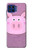 S3269 豚の漫画 Pig Cartoon Motorola One 5G バックケース、フリップケース・カバー