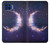 S3324 彎月・月・ギャラクシー Crescent Moon Galaxy Motorola One 5G バックケース、フリップケース・カバー