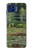 S3674 クロードモネ歩道橋とスイレンプール Claude Monet Footbridge and Water Lily Pool Motorola One 5G バックケース、フリップケース・カバー
