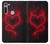 S3682 デビルハート Devil Heart Motorola Moto G8 バックケース、フリップケース・カバー