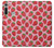 S3719 いちご柄 Strawberry Pattern Motorola Moto G8 バックケース、フリップケース・カバー