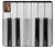 S3524 ピアノキーボード Piano Keyboard Motorola Moto G9 Plus バックケース、フリップケース・カバー