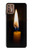 S3530 仏 Buddha Candle Burning Motorola Moto G9 Plus バックケース、フリップケース・カバー