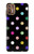 S3532 カラフルな水玉 Colorful Polka Dot Motorola Moto G9 Plus バックケース、フリップケース・カバー