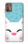 S3542 かわいい猫漫画 Cute Cat Cartoon Motorola Moto G9 Plus バックケース、フリップケース・カバー