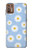 S3681 デイジーの花のパターン Daisy Flowers Pattern Motorola Moto G9 Plus バックケース、フリップケース・カバー