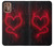 S3682 デビルハート Devil Heart Motorola Moto G9 Plus バックケース、フリップケース・カバー