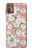 S3688 花の花のアートパターン Floral Flower Art Pattern Motorola Moto G9 Plus バックケース、フリップケース・カバー