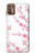 S3707 ピンクの桜の春の花 Pink Cherry Blossom Spring Flower Motorola Moto G9 Plus バックケース、フリップケース・カバー