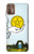 S3722 タロットカードペンタクルコインのエース Tarot Card Ace of Pentacles Coins Motorola Moto G9 Plus バックケース、フリップケース・カバー
