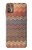 S3752 ジグザグ生地パターングラフィックプリント Zigzag Fabric Pattern Graphic Printed Motorola Moto G9 Plus バックケース、フリップケース・カバー
