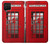 S0058 ロンドン〔イギリス〕の赤い電話ボックス Classic British Red Telephone Box Samsung Galaxy A42 5G バックケース、フリップケース・カバー