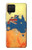 S2494 オーストラリア国旗地図ロックテクスチャ Australia Flag Map Rock Texture Samsung Galaxy A42 5G バックケース、フリップケース・カバー