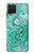 S2653 ドラゴングリーンターコイズストーングラフィックプリント Chinese Dragon Green Turquoise Stone Graphic Printed Samsung Galaxy A42 5G バックケース、フリップケース・カバー