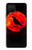S3328 カラス赤い月 Crow Red Moon Samsung Galaxy A42 5G バックケース、フリップケース・カバー