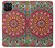 S3694 ヒッピーアートパターン Hippie Art Pattern Samsung Galaxy A42 5G バックケース、フリップケース・カバー