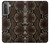 S0553 蛇の皮膚 グラフィックプリント Snake Skin Samsung Galaxy S21 5G バックケース、フリップケース・カバー